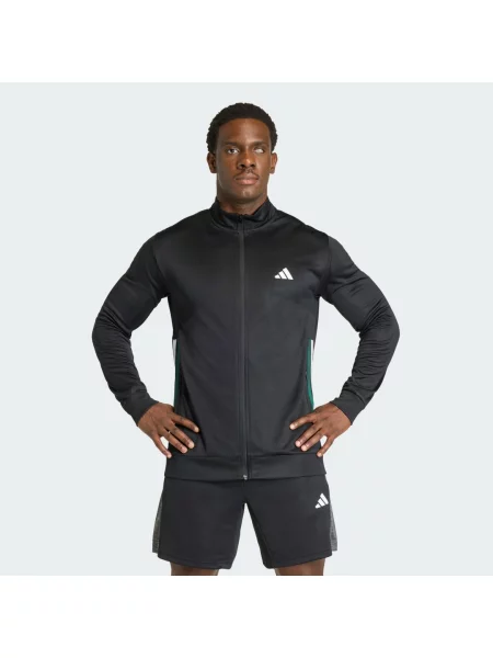 Bluza dresowa Workout Essentials All-Set Knit biała