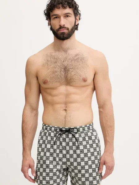 HUGO pantaloni scurți de baie bărbați AARON_SWIM verde
