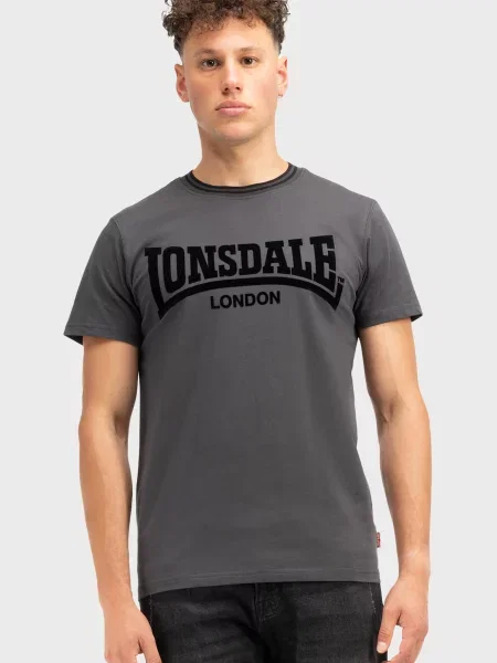 Футболка Lonsdale серая