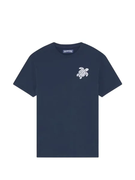 Tričko Vilebrequin s výšivkou modré