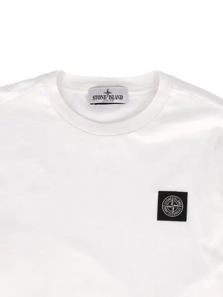 Koszulka dziecięca Stone Island biała