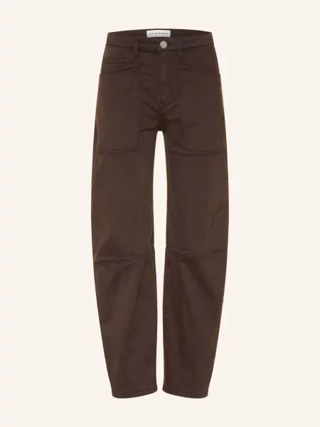 Opus Pants Barrel Džíny Lisana affogato