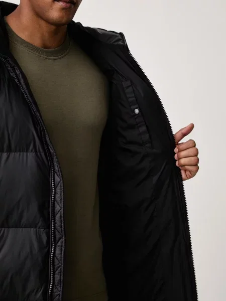Calvin Klein Jeans дълго яке мъжко черно