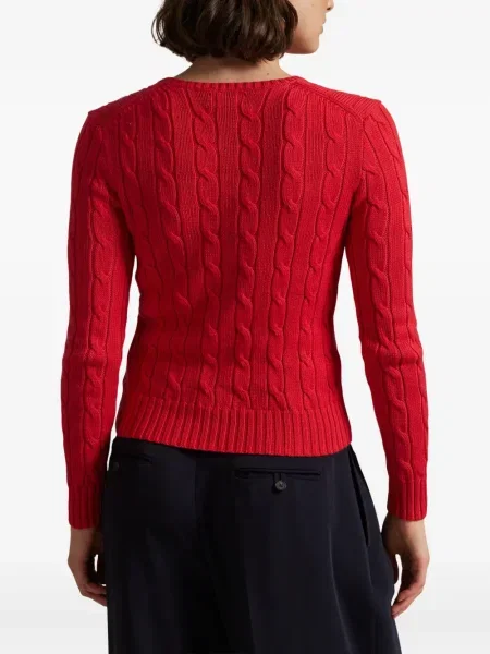 Căciulă Polo Ralph Lauren cu broderie tricotate de costum albastru