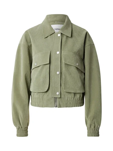 TOPSHOP Prijelazna jakna ISABELLA pastelno zelena