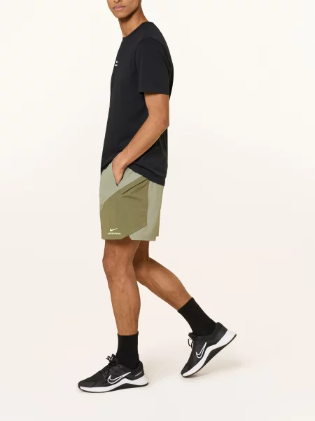 Nike Spodenki Treningowe Pro gruen żółte