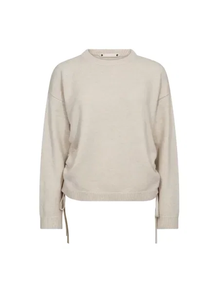 Dzianinowy sweter Co'couture beżowy