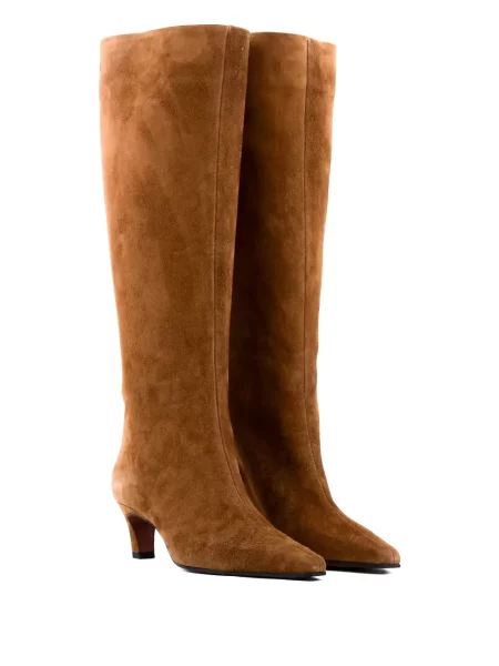 Botine Paul Warmer din piele de căprioară maro