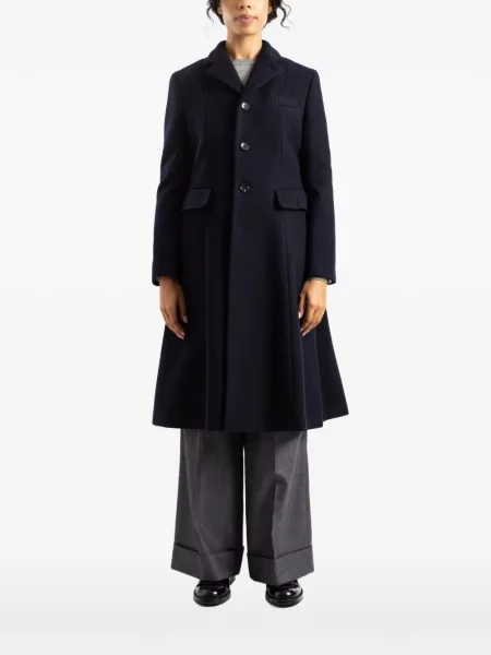 Palton Comme Des Garçons în linie A albastru