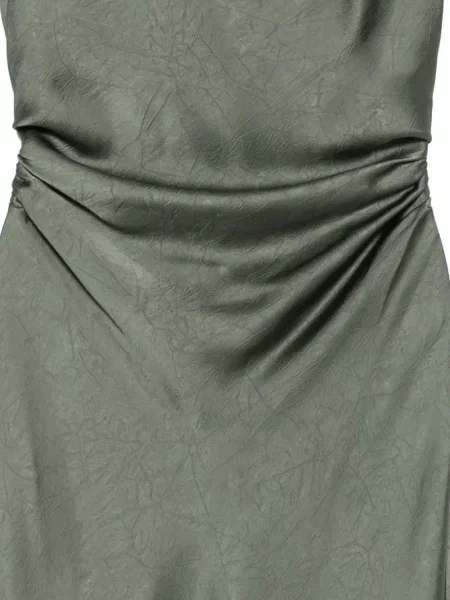 Rochie maxi Vince cu volane verde