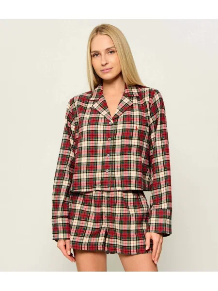 POLO RALPH LAUREN Pijama | Cropped Fit roșu