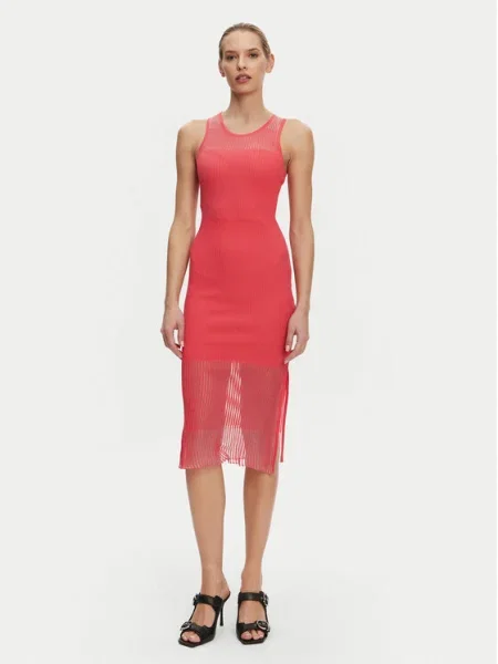 PINKO Rochie tricotată portocaliu