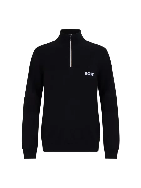 Sweter Boss czarny