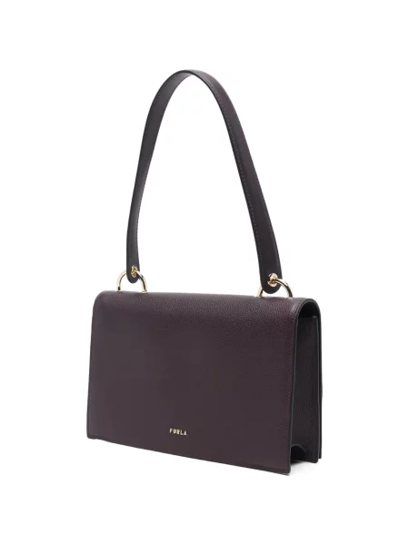 Body Furla din piele violet