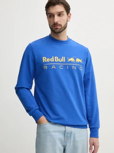 Суитчър Red Bull Racing X Pepe Jeans с принт червено