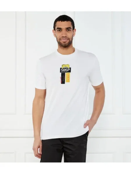 Iceberg Tricou Iceberg x Spongebob alb