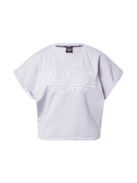 FUBU Tricou / mov pastel alb