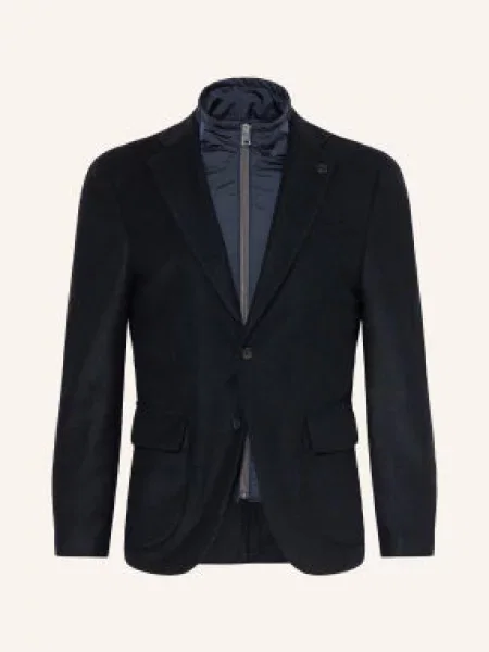 Baldessarini Marynarka O Kroju Slim Fit Z Odpinanym Kołnierzem blau granatowa