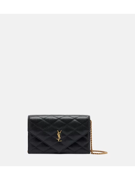 Geanta crossbody Saint Laurent din piele negru
