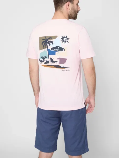 Футболка Pierre Cardin розовая