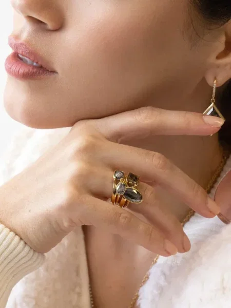 Prsten Nimo With Love žuta