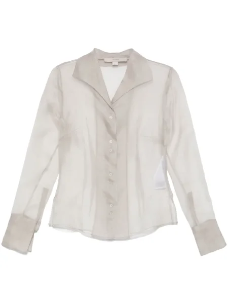 Koszula Remain z organzy szara