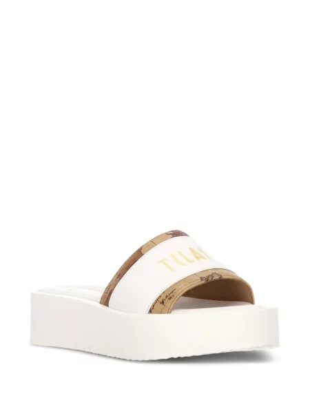 Sandale Alviero Martini 1° Classe cu imagine alb