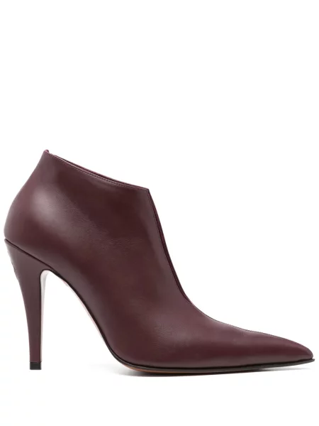 Полуотворени обувки Alexander Mcqueen червено