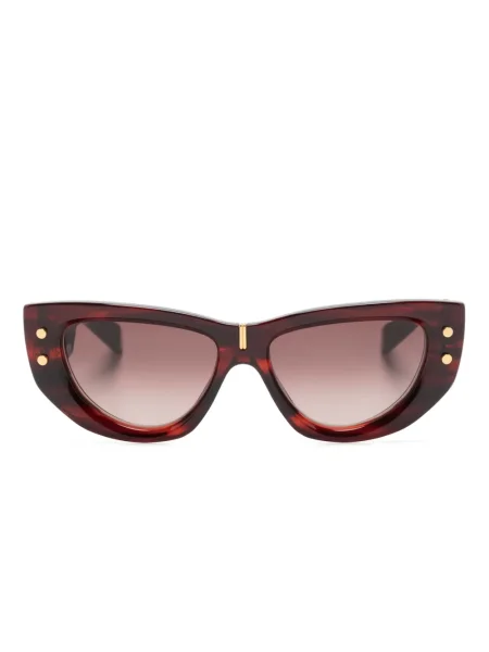 Ochelari de soare Balmain Eyewear cu imprimeu geometric roșu