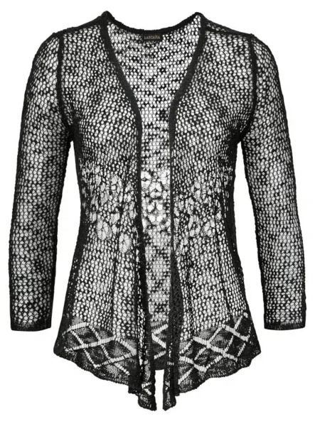 S.Oliver Geacă tricotată negru