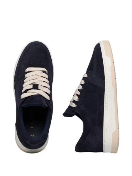 Szarvasbőr sneaker Filling Pieces kék