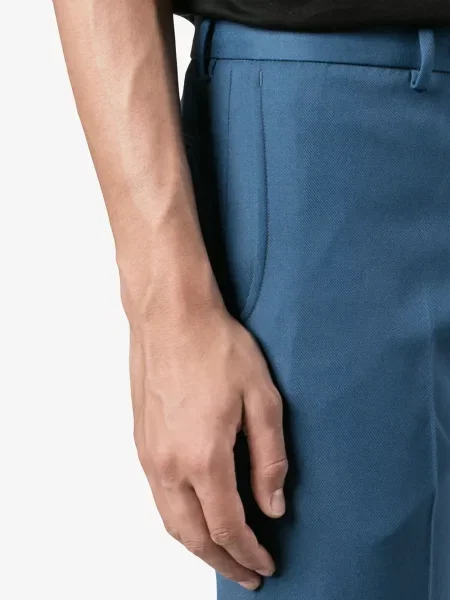 Pantaloni Valentino Garavani albastru