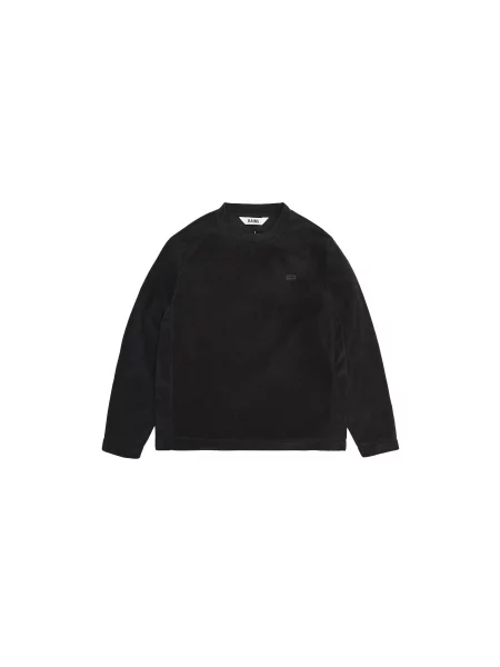 Rains Addis Fleece Crewneck Mężczyźni Bluzy i bluzy z kapturem Rains Size: S czarny