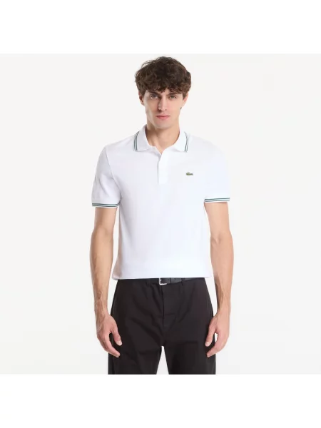 Tricou Lacoste Polo White L alb
