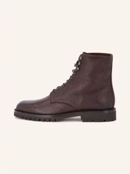 Brunello Cucinelli Botki Sznurowane braun