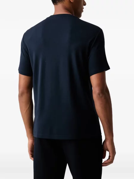 Μπλούζα Ea7 Emporio Armani με αυτόγραφο μπλε