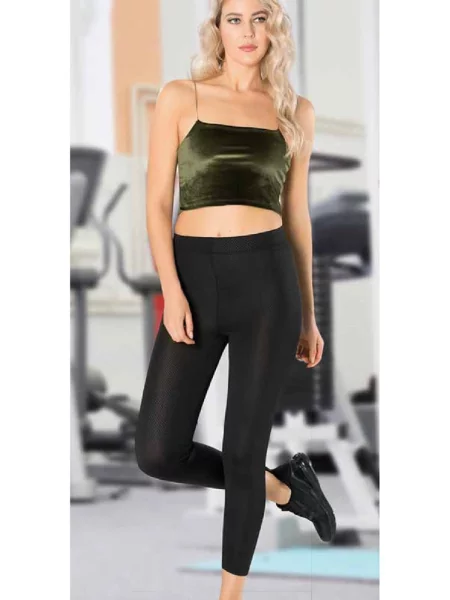 Леггинсы для спорта чорні