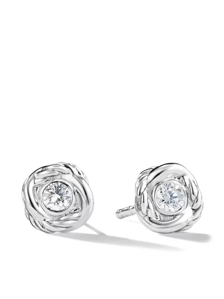 Cercei David Yurman alb