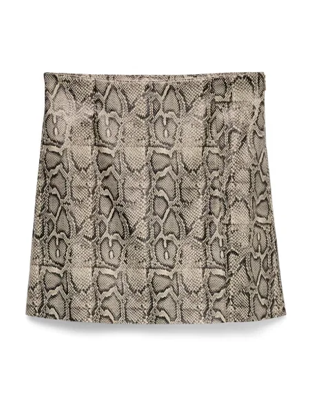 VERO MODA Fustă VMNELLY grej negru