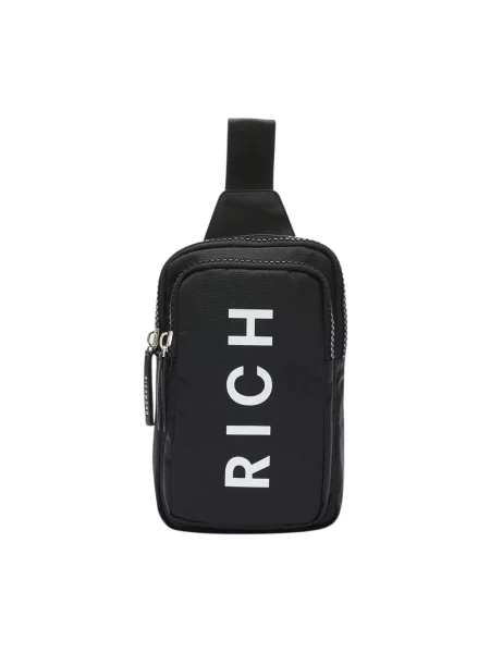 Torba crossbody John Richmond skórzana czarna