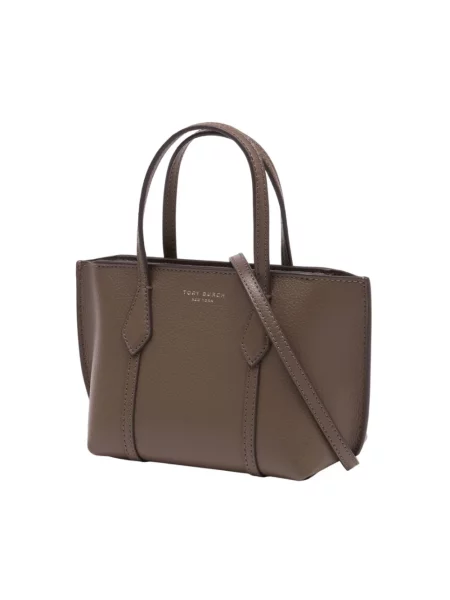 Torebka Tory Burch skórzana beżowa