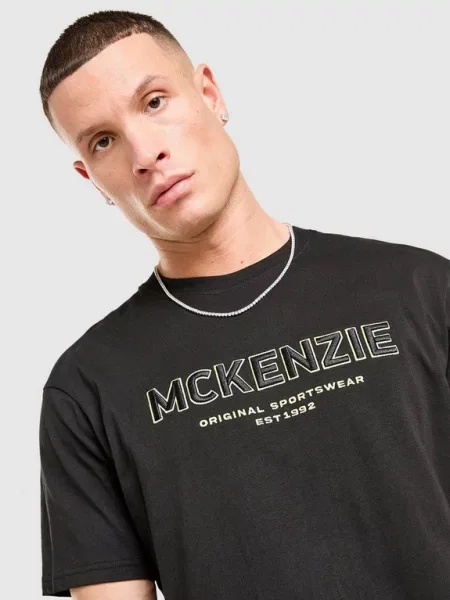Mckenzie T-Shirt Elsted Tee czarna