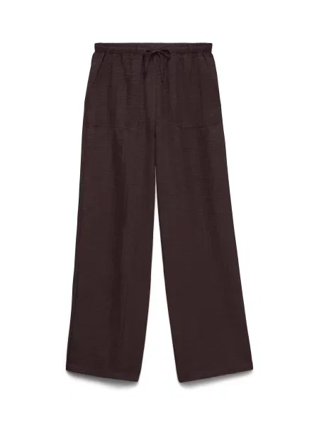 VERO MODA Pantaloni VMMelaney închis maro