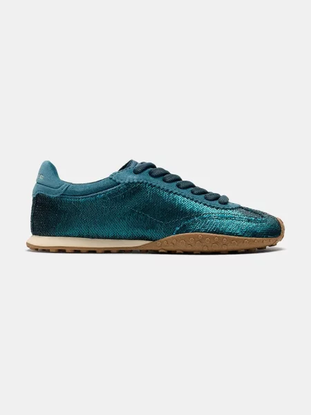 Hoff BRIDGE SEQUINS TEAL sneakers pentru femei din piele întoarsă