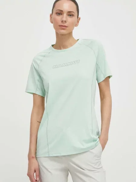 Mammut t-shirt sportowy Selun FL Logo zielony
