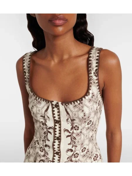 Rochie Alemais de in cu imagine bej