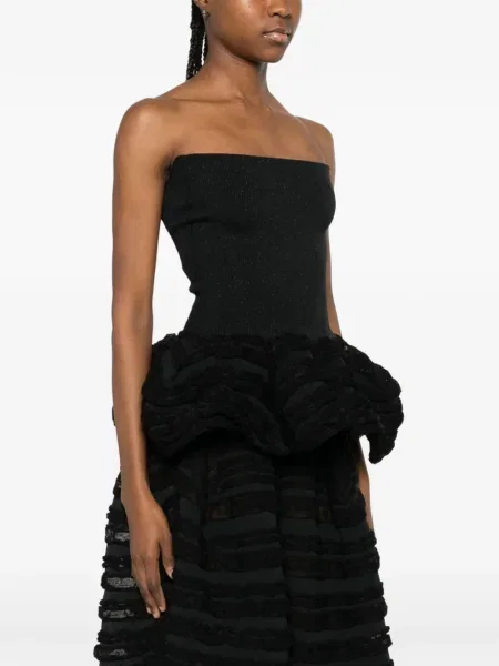 Bluzka Cfcl z falbankami czarna