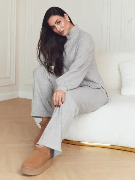 Светр Seventeen світло-сірий сірий