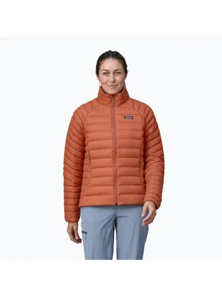 Olcsóbban. Női Patagonia Down Sweater kabát sienna clay. Méret: S