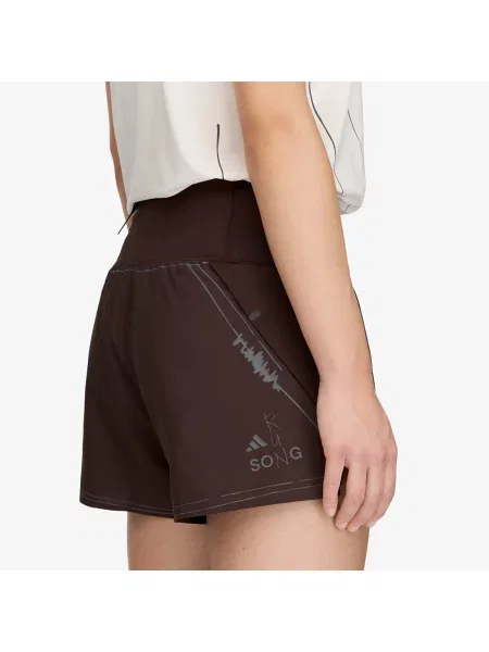 Adidas Spodenki Do Biegania 2 W 1 Song For The Mute braun